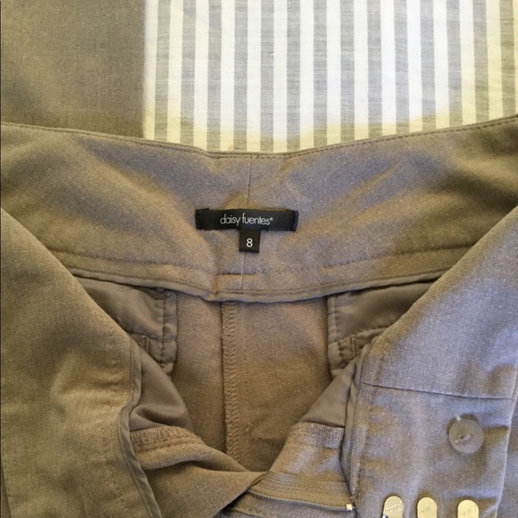 Daisy Fuentes Wide Leg dress Pant Trousers - Picture 3 of 3